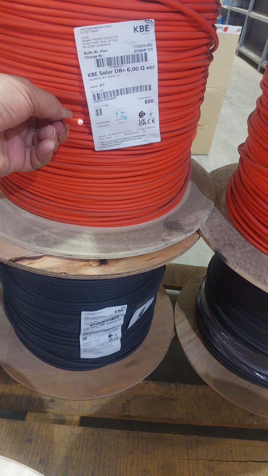 Cable solaire KBE