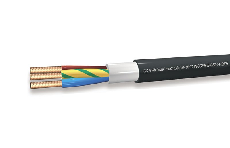 RV-K 0.6/1 KV C1 câble souple cuivre